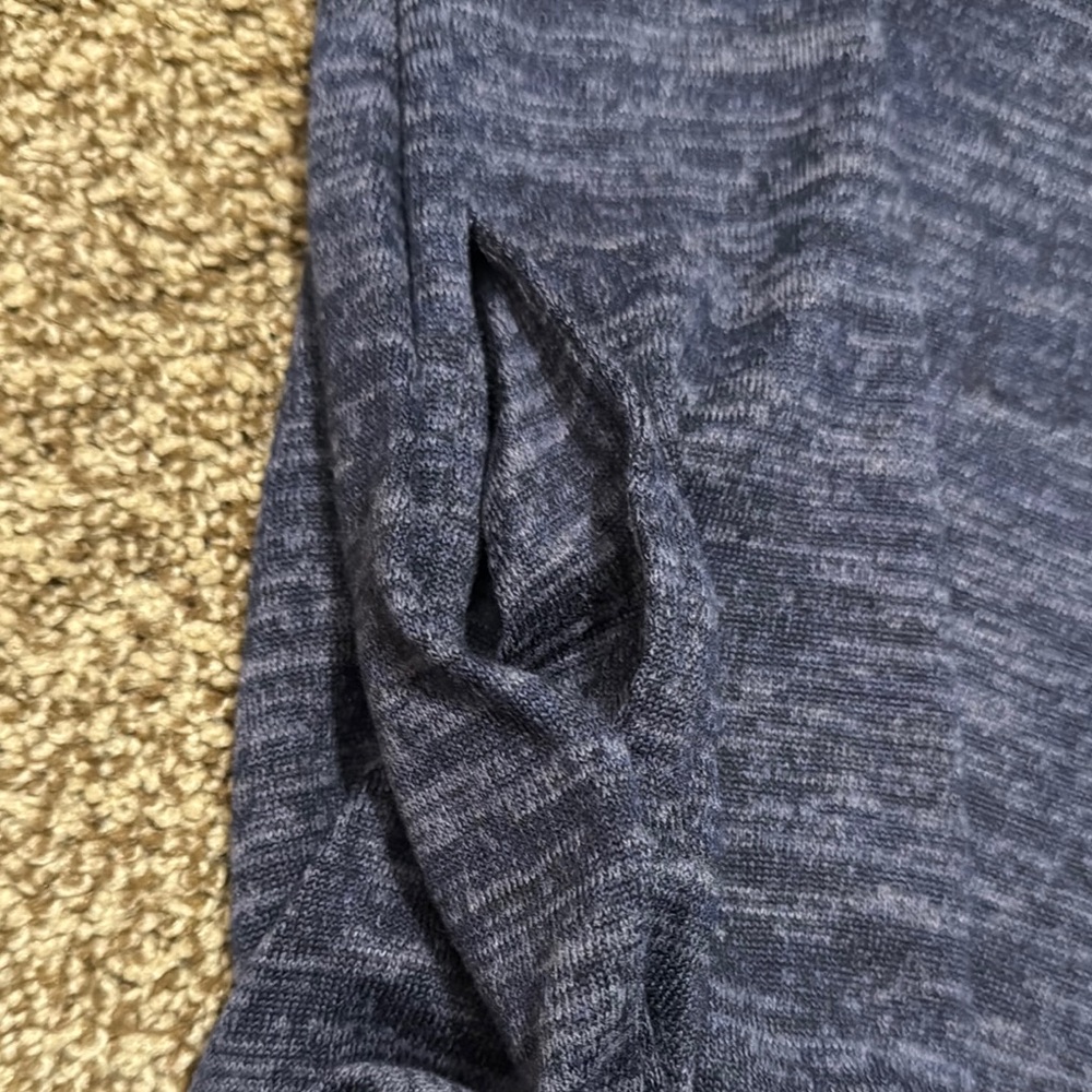 Blue V-Neck Sweater - Picture 5 of 5